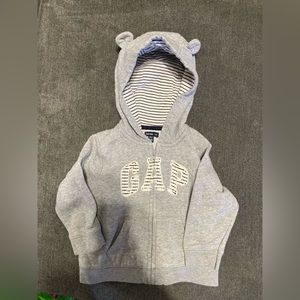 Baby Gap sweatshirt and Carters brand onesie